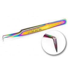 Пінцет для вій PLATINUM Multicolor lash ET 15 № 3