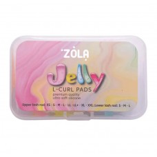 Валики для ламінування верхніх і нижніх вій ZOLA Jelly L-Curl