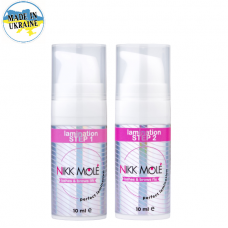 Профессиональное средство для ламинирования ресниц и бровей  Nikk Mole Step 1, Step 2
