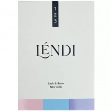 Набір складів для ламінування вій та брів Lendi 3х3 мл "Lash and Brow New Look"