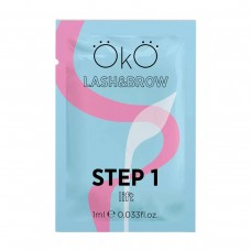 Состав №1 для ламинирования ресниц и бровей OkO STEP 1 LIFT