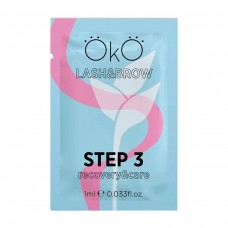 Состав №3 для ламинирования ресниц и бровей OкO STEP 3 CARE&RECOVERY
