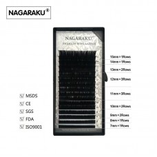 Ресницы Nagaraku черные Mix