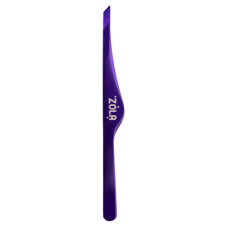 ZOLA ПІНЦЕТ СКОШЕНИЙ ПРОФЕСІЙНИЙ ДЛЯ БРІВ VIOLET
