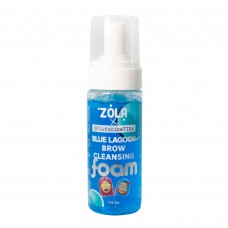 Пена для бровей очищающая голубая BLUE LAGOON Cleansing 150 мл ZOLA Viktorina Vika