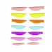 Валики для ламінування Zola Rainbow L-Curl (2s, 2.5 M, 3L, 4XL, 4.5 XLL)