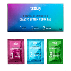 ZOLA Color Lab Набір для ламінування у саше (3 х 1 мл)