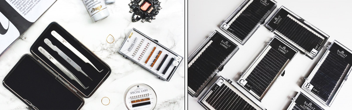 Купить материалы для наращивания ресниц Barhat Lashes