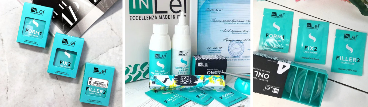 Купить продукцию для накладных ресниц InLei